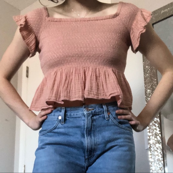 American Eagle Stretchy Off-the-shoulder Top - Picture 2 of 4